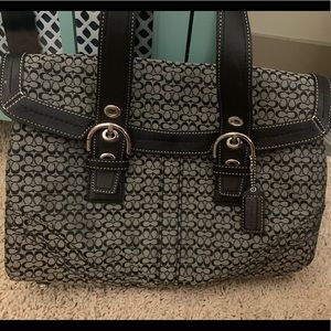 Coach logo bag — BUNDLE W/ SHOES AND SAVE!